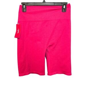 Ryka Bike‎ Shorts Seamless High Waist Activewear Hot Pink Athleisure Womens XXL